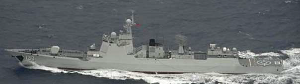 中国人民解放軍 海軍 ミサイル駆逐艦 広州 DDG 168 チャレンジ 中国