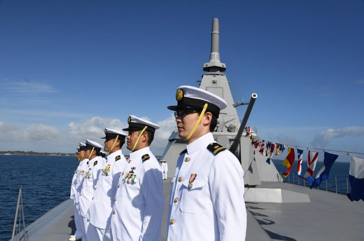 海上自衛隊、トンガ海軍国際観艦式に参加（7月4日）｜Jディフェンス