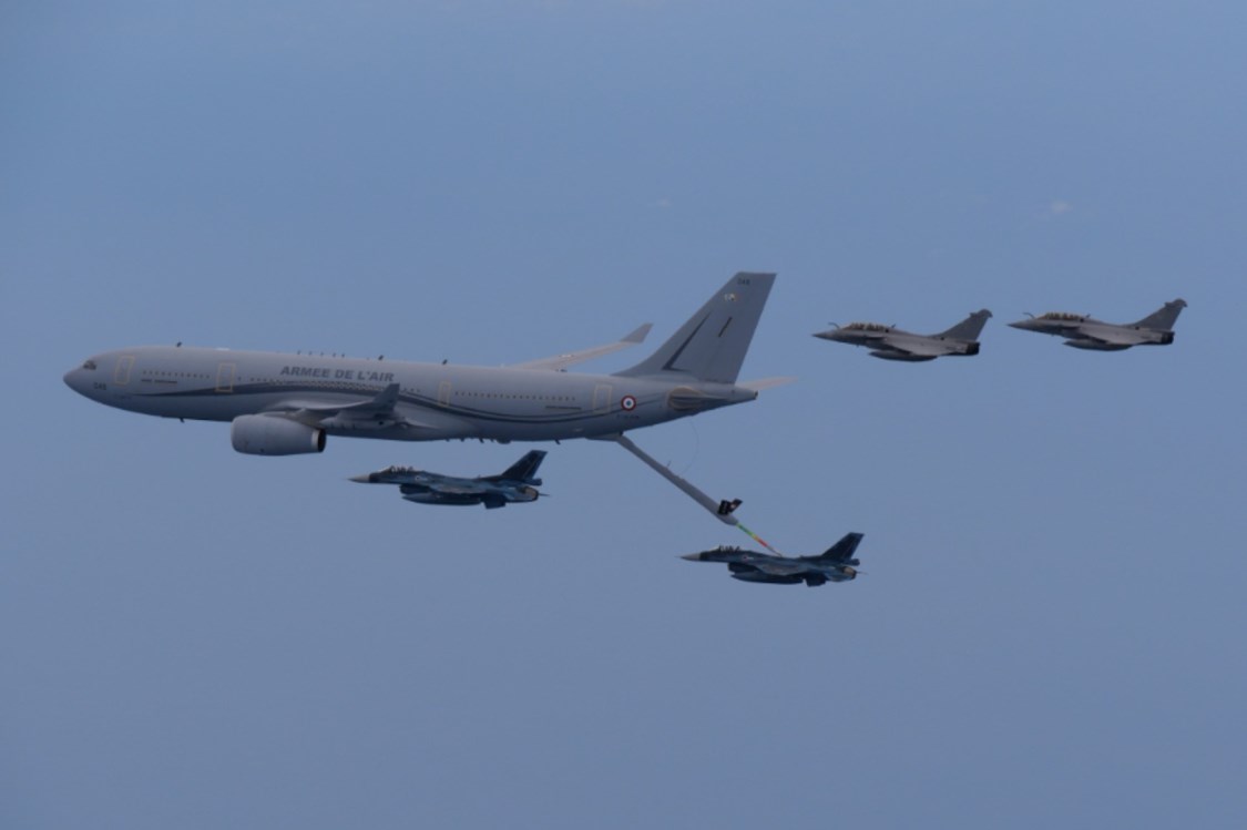 航空自衛隊が欧州各国空軍機と実施した共同訓練について発表（7月19日