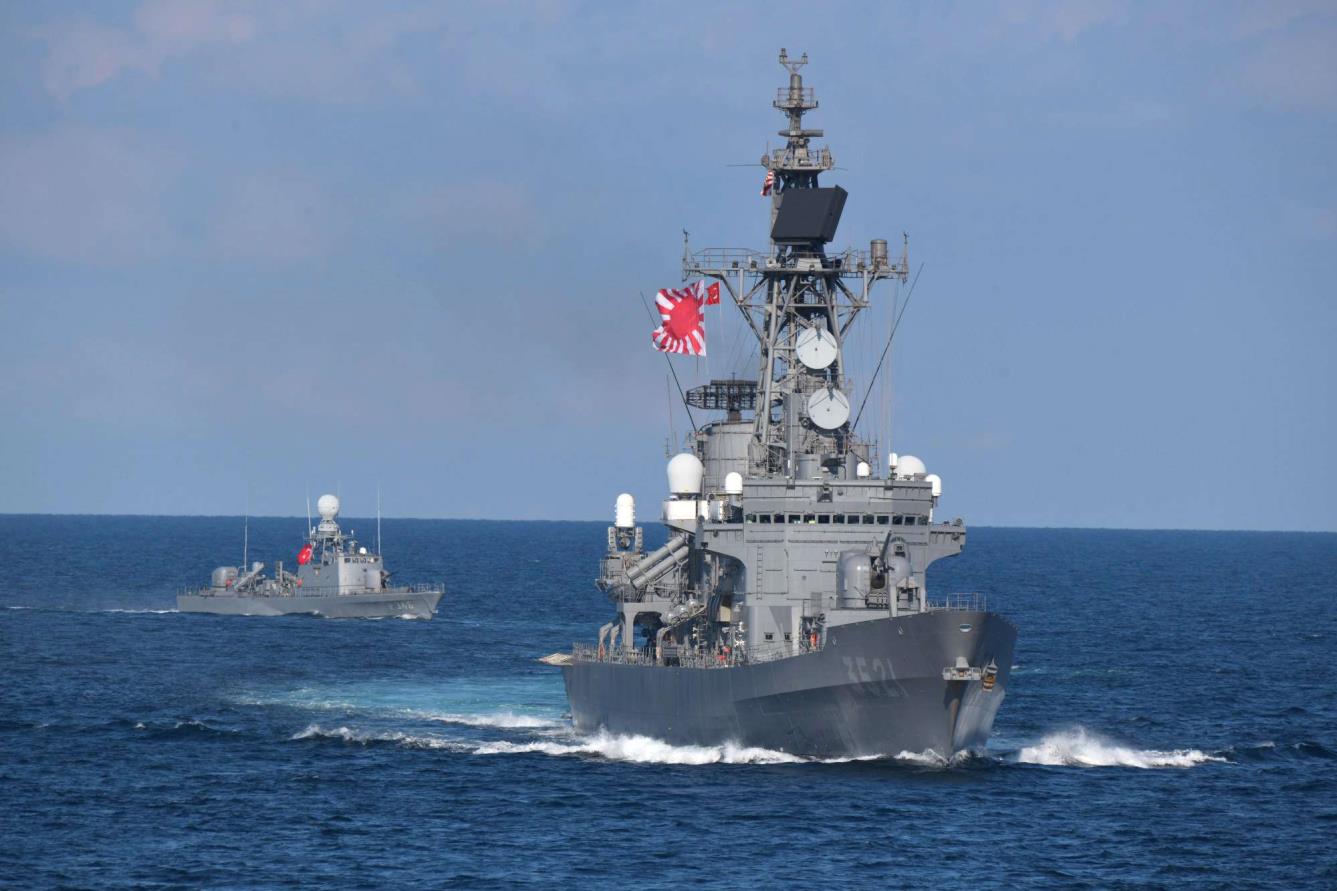 海上自衛隊、トルコ海軍と親善訓練を実施（8月8日）｜Jディフェンス