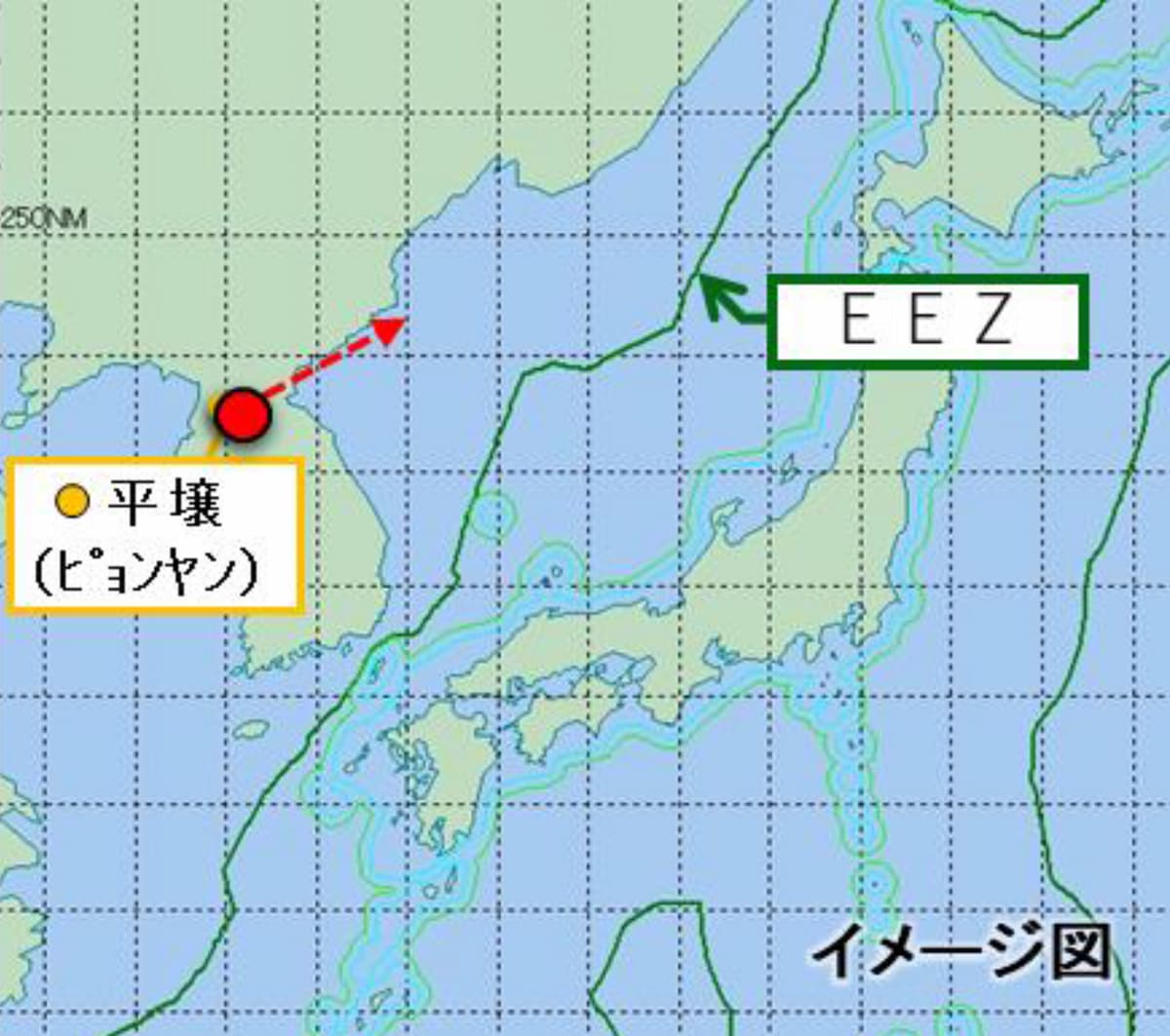 9月12日朝、北朝鮮が複数の弾道ミサイルを発射 日本のEEZ外に落下｜J