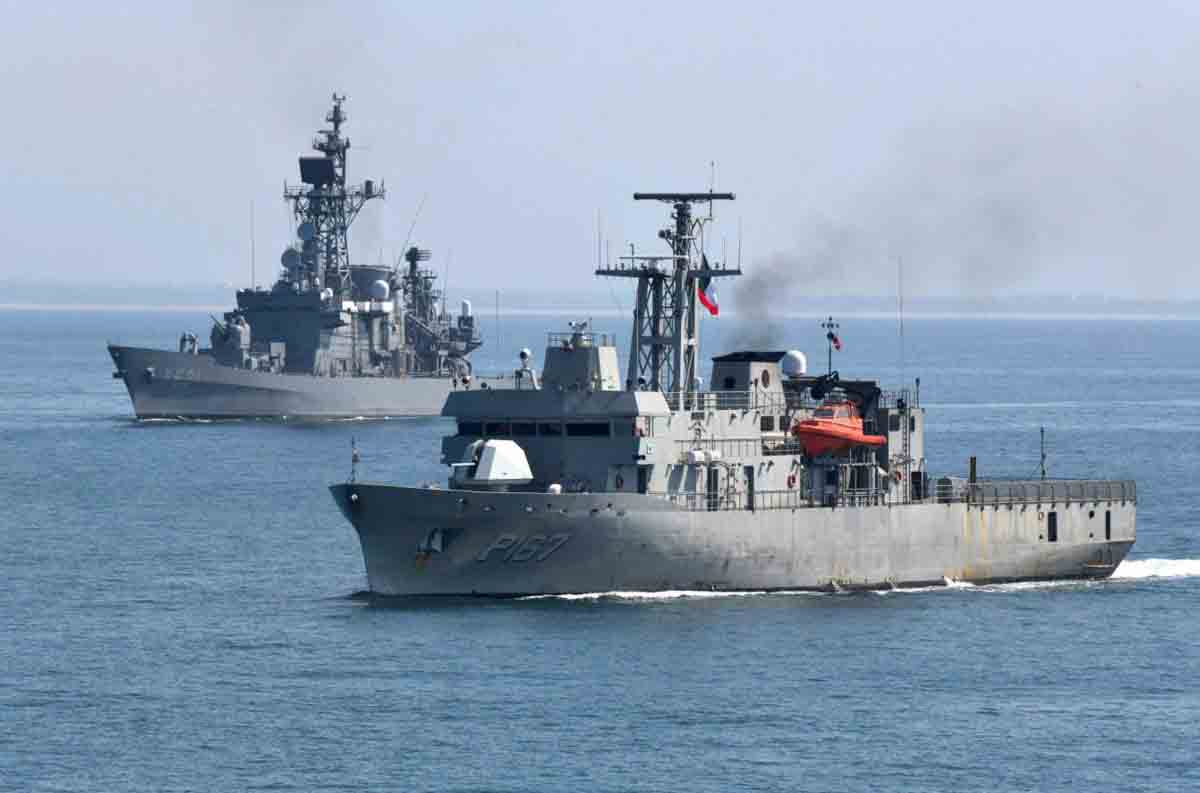 海上自衛隊がメキシコ海軍と親善訓練を実施（10月16日）｜J