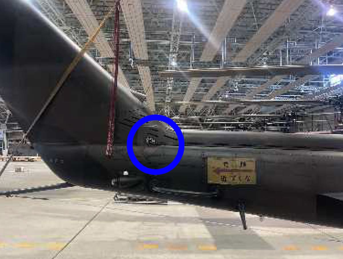 陸自 第14飛行隊所属のUH-1Jヘリからギアボックスキャップが落下 陸自 第14飛行隊所属のUH-1Jヘリからギアボックスキャップが落下