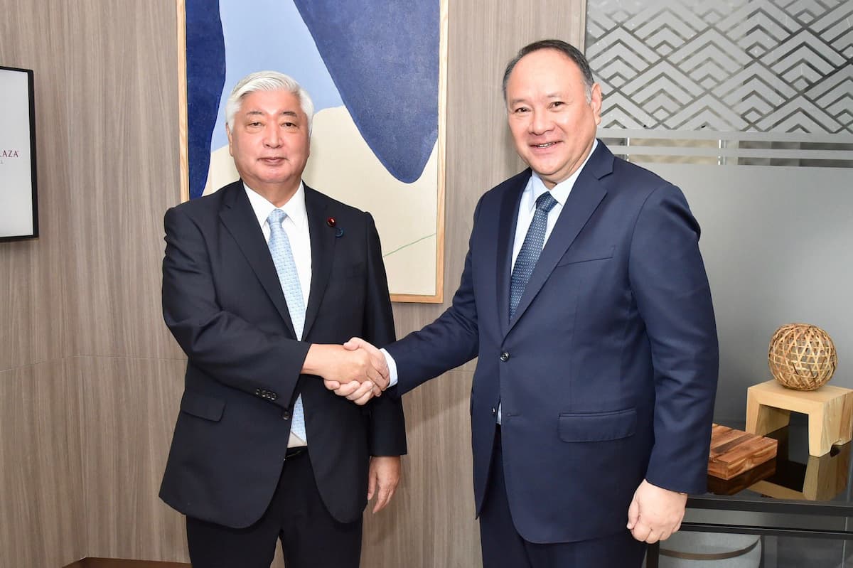 中谷防衛大臣、フィリピンのテオドロ国防大臣と防衛相会談を実施（11月