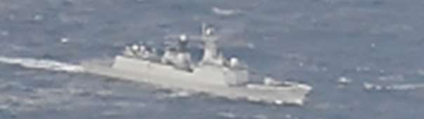 中国海軍艦艇2隻が沖縄本島と宮古島間、対馬海峡を航行（11月29日、12