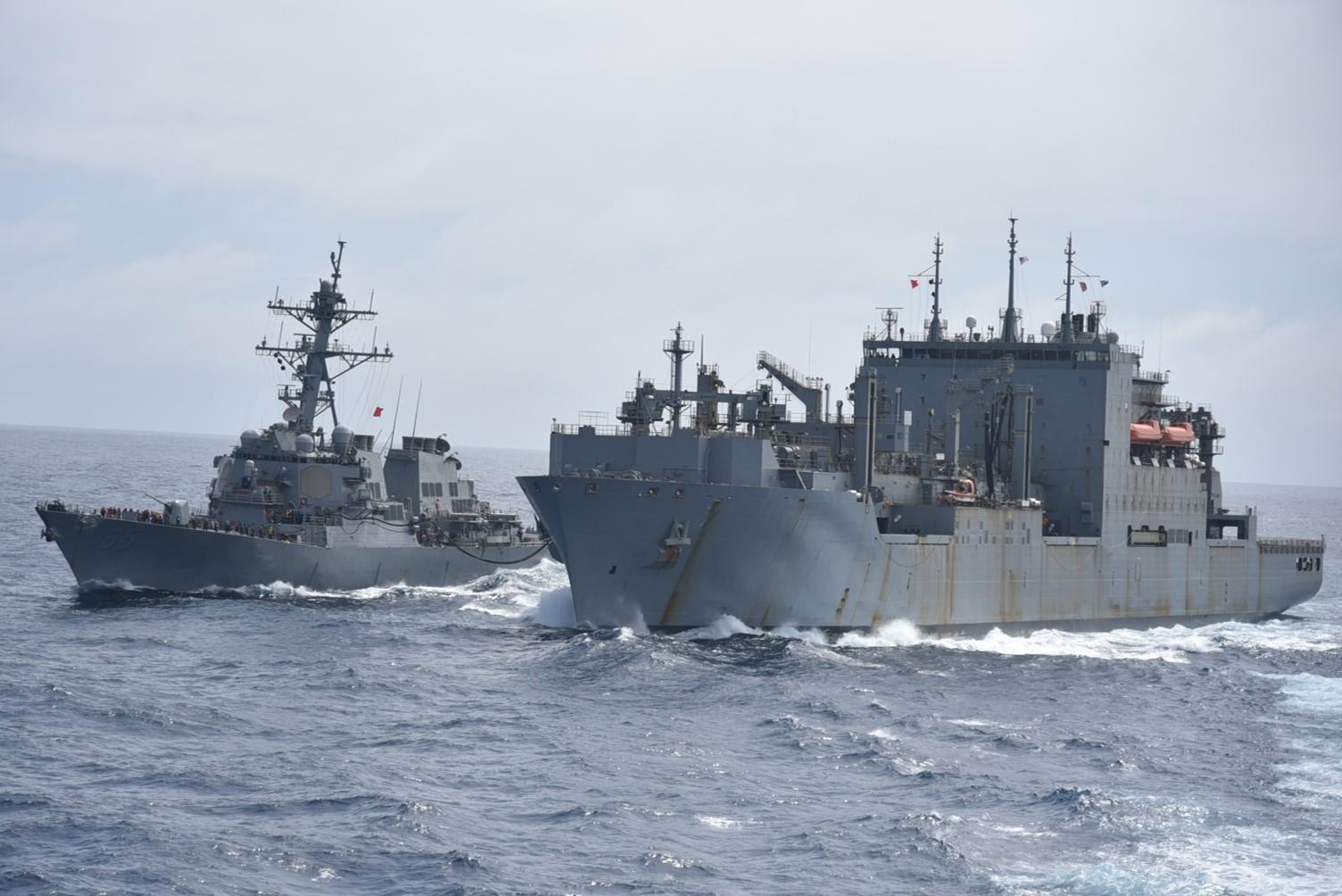 海上自衛隊が4月7日～25日に実施した日米共同訓練の概要・写真を公表