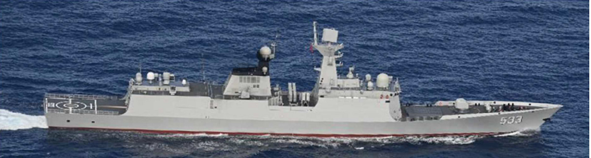 中国海軍艦艇2隻が、7月2日と6日に沖縄周辺海域を航行（7月2日、6日