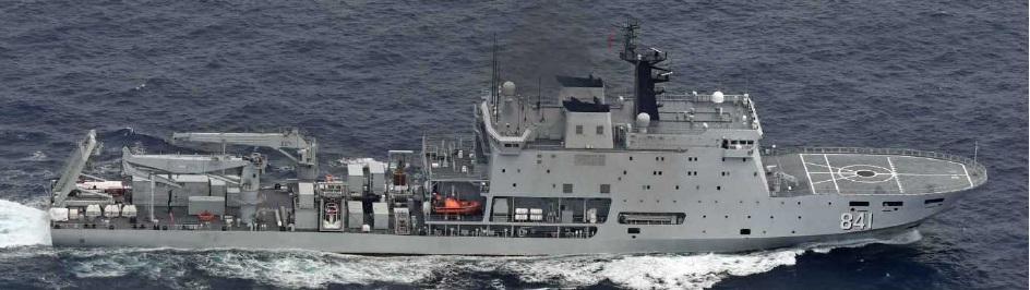 中国海軍艦艇2隻が対馬海峡を南西進、東シナ海へ航行（8月13日