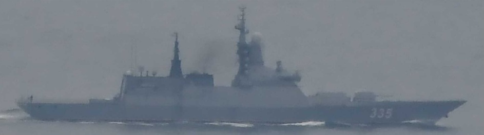 ロシア海軍艦艇2隻が宗谷海峡を東進（9月6日・7日、ステレグシチー級