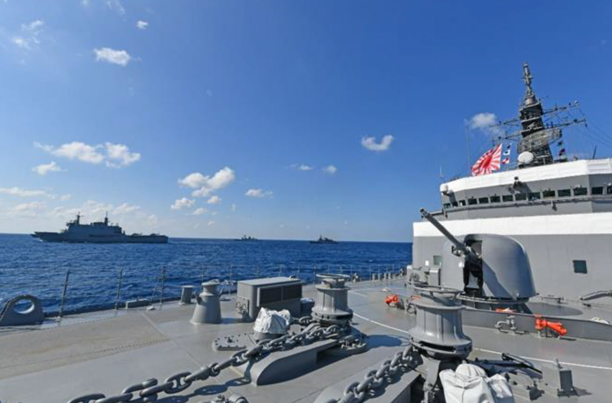 海自、米海軍主催多国間共同訓練（UNITAS2025）に参加（9月22日）｜J