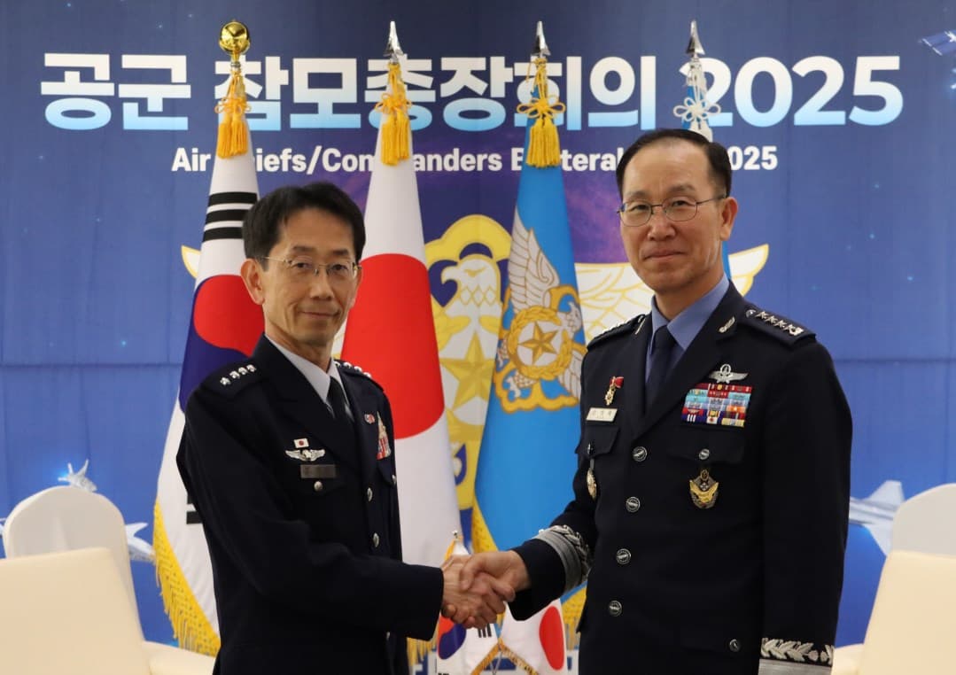 森田航空幕僚長が韓国を訪問 10年ぶりの日韓空軍首脳会談を実現｜J