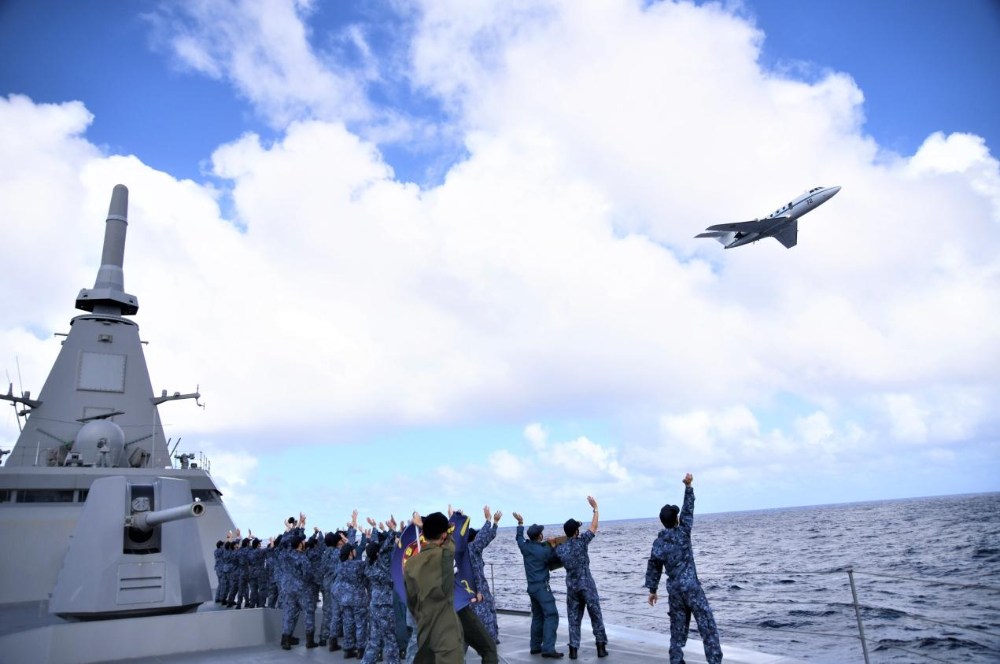 海自護衛艦「くまの」、仏海軍と共同訓練「オグリ・ヴェルニー26」を